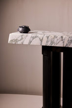 Load image into Gallery viewer, Matthew Fisher M.FISHER Carved Marble Basalt Black White Green stone Furniture Console Table