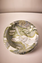 Load image into Gallery viewer, Matthew Fisher M.FISHER Carved Marble Large Green Tray Bowl Home Decor Object Decorative Accessory