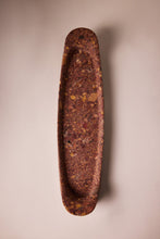 Load image into Gallery viewer, Rust-colored oval object marble