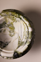 Load image into Gallery viewer, Matthew Fisher M.FISHER Stone Carved Marble Bowl Green White Black Designer Decorative Home decor 

