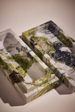 Load image into Gallery viewer, Matthew Fisher M.FISHER Stone Carved Marble White Green Black Gray Luxury Designer Home Decor 

