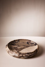 Load image into Gallery viewer, Matthew Fisher M.FISHER Carved Marble Large Brown Tray Bowl Stone Designer Decorative home decor

