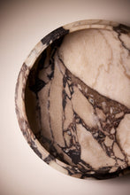 Load image into Gallery viewer, Matthew Fisher M.FISHER Carved Marble Large Brown Tray Bowl Stone Designer Decorative home decor

