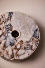 Load image into Gallery viewer, Matthew Fisher M.FISHER Marble Brown White Blue Container Vase Vessel Decor Home Decorative 

