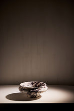 Load image into Gallery viewer, Matthew Fisher M.FISHER Stone Carved Marble Large Calacatta Viola White Red Purple Bowl Decorative 

