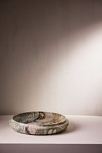 Load image into Gallery viewer, Matthew Fisher M.FISHER Carved Marble Large Green Tray Bowl Stone Designer Decorative home decor

