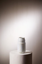 Load image into Gallery viewer, Matthew Fisher M.FISHER Stone Carved Marble Small Blue Green Vase Vessel Home Decor Decorative 

