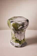 Load image into Gallery viewer, Matthew Fisher M.FISHER Marble Green Black White Gray Side Table Furniture Stone Decorative Home Decor

