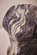 Load image into Gallery viewer, Matthew Fisher M.FISHER Marble Purple Red White Side Table Furniture Stone Decorative Home Decor

