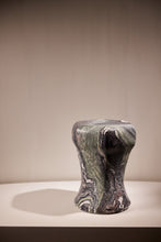 Load image into Gallery viewer, Matthew Fisher M.FISHER Marble Purple Red White Side Table Furniture Stone Decorative Home Decor

