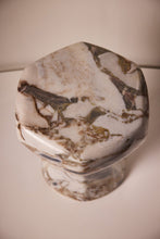 Load image into Gallery viewer, Matthew Fisher M.FISHER Marble Blue Brown White Side Table Furniture Stone Decorative Home Decor 

