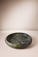 Load image into Gallery viewer, Matthew Fisher M.FISHER Carved Marble Large Green Tray Bowl Stone Designer Decorative home decor


