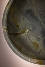 Load image into Gallery viewer, Matthew Fisher M.FISHER Carved Marble Large Green Tray Bowl Stone Designer Decorative home decor

