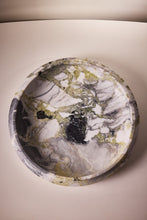 Load image into Gallery viewer, Matthew Fisher M.FISHER Carved Marble Large Green Tray Bowl Stone Designer Decorative home decor

