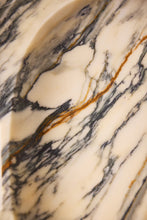 Load image into Gallery viewer, Matthew Fisher M.FISHER Carved Marble Stone Large White Bowl Tray home Decor Decorative Sculpture

