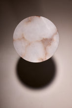 Load image into Gallery viewer, Matthew Fisher M.FISHER carved marble stone table lamp lantern home decor decorative sculpture 
