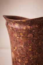 Load image into Gallery viewer, Close-up of a textured brown vase on a neutral background
