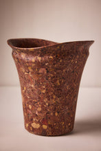 Load image into Gallery viewer, Decorative vase with a textured surface on a plain background
