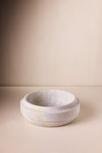 Load image into Gallery viewer, M. Fisher Large Bowl Lagoon Blue Marble Stone Decorative 1
