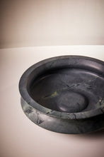 Load image into Gallery viewer, M. Fisher Large Decorative Bowl Stone Marble Marsh Green 2

