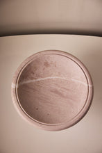 Load image into Gallery viewer, M. Fisher Large Decorative Bowl Tray Stone Marble Rose Finch Pink Beige 4
