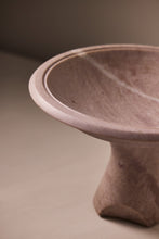 Load image into Gallery viewer, M. Fisher Large Decorative Bowl Tray Stone Marble Rose Finch Pink Beige 5
