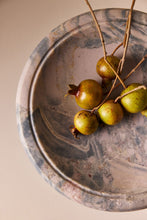 Load image into Gallery viewer, M. Fisher Large Decorative Bowl Tray Stone Marble Victoria Blu Blue Gray 2
