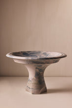Load image into Gallery viewer, M. Fisher Large Decorative Bowl Tray Stone Marble Victoria Blu Blue Gray 3
