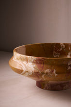 Load image into Gallery viewer, M. Fisher M. Fisher Large Bowl Breccia Diaspro Marble Stone Decorative 3
