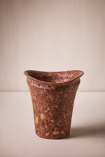 Load image into Gallery viewer, Rust-colored vase on a beige background
